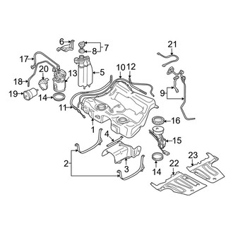 Audi OE - Fuel System Components