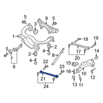 Audi OE - Rear Lower Suspension Control Arm