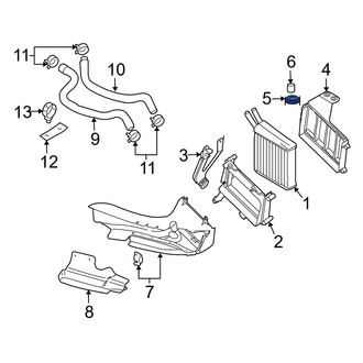 Audi OE - Radiator Grommet