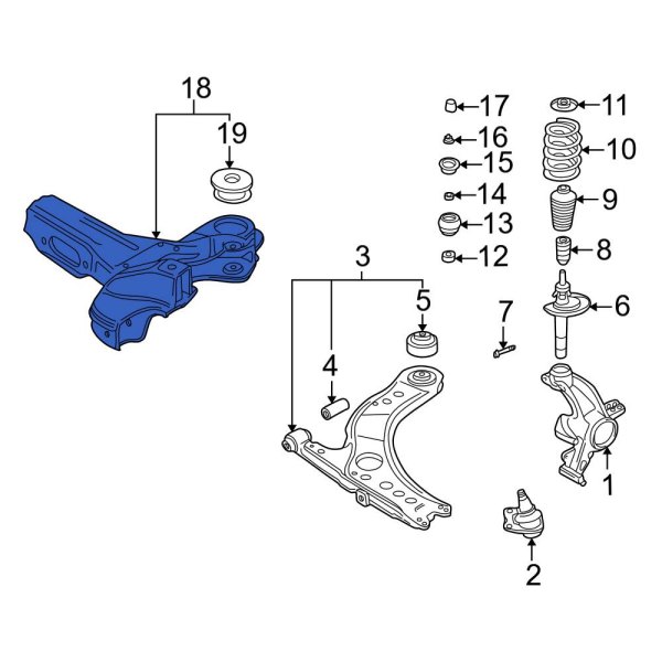 Suspension Subframe Crossmember