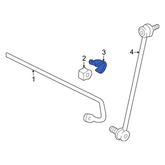 Audi OE - Front Suspension Stabilizer Bar Bracket