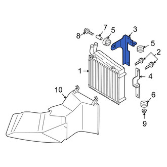 Audi OE - Intercooler Bracket