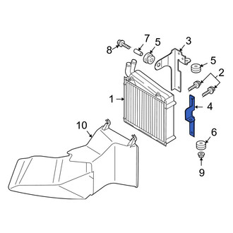 Audi OE - Intercooler Bracket