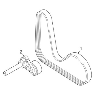 Audi OE - Cooling - Belts & Pulleys (2.0L Gas)