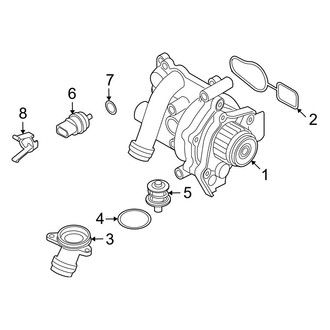 Audi OE - Cooling - Water Pump (Main)