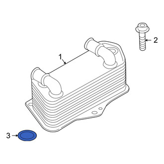 Audi OE - Automatic Transmission Oil Cooler O-Ring