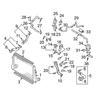 Audi OE - Cooling - Intercooler (2.0L Gas)