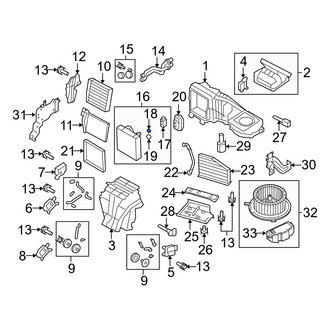 Audi OE - Upper A/C Expansion Valve Seal