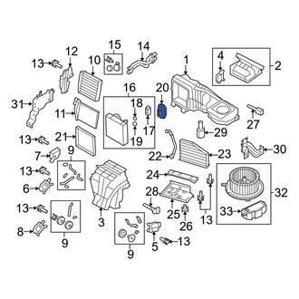 Audi OE - Upper A/C Expansion Valve Seal