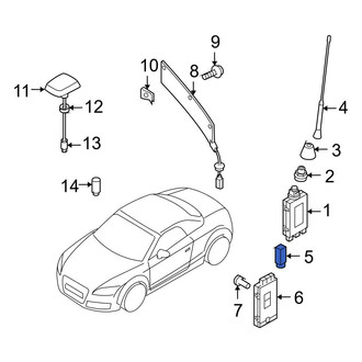 Audi OE - Radio Antenna Connector
