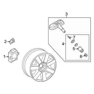 Audi OE - Electrical - Tire Pressure Monitor Components (Base)