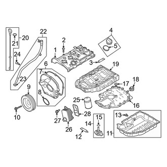 Audi OE - Engine / Transaxle - Engine Parts (Premium Plus / Prestige)