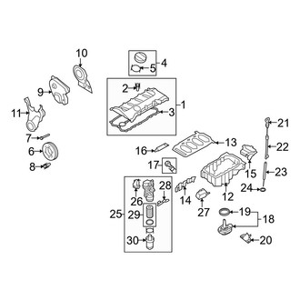 Audi OE - Engine / Transaxle - Engine Parts (2.0L)