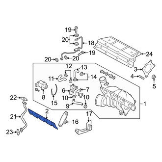Audi OE - Turbocharger Gasket