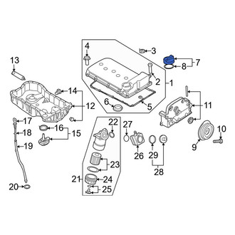 Audi OE - Engine Oil Filler Cap