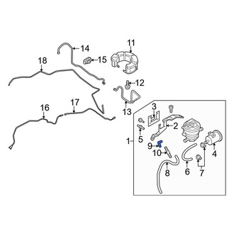 Audi OE - Evaporative Emissions System Line Adapter