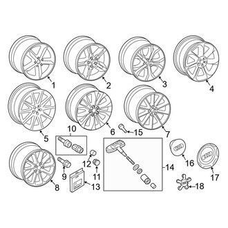 Audi OE - Wheels (18")
