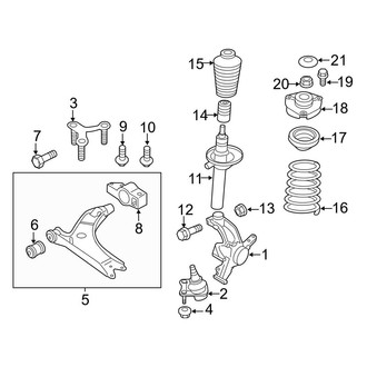 Audi OE - Front Suspension - Suspension Components