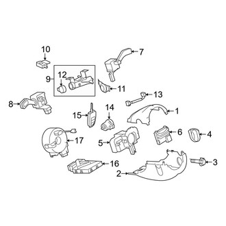 Audi OE - Steering Column - Shroud, Switches & Levers