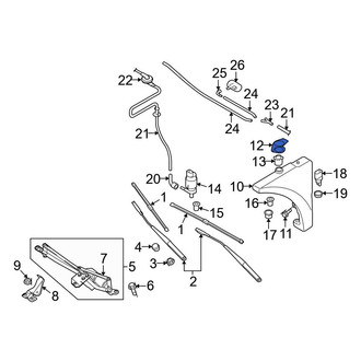 Audi OE - Front Washer Fluid Reservoir Cap