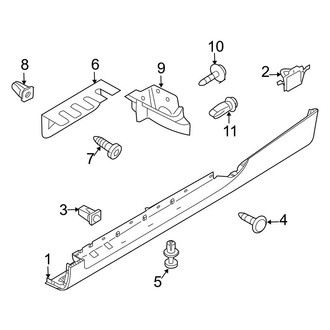 Audi OE - Pillars, Rocker & Floor - Exterior Trim (Coupe)
