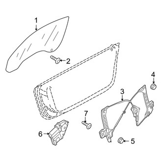 Audi OE - Door - Glass & Hardware