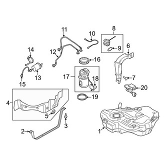 Audi OE - Fuel System Components