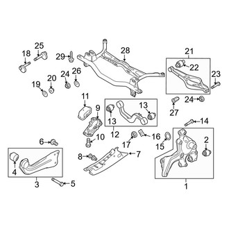 Audi OE - Rear Suspension - Suspension Components
