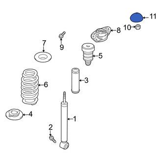 Audi OE - Suspension Shock Absorber Mount Cap