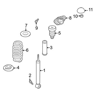 Audi OE - Rear Suspension - Shocks & Components