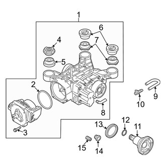 Audi OE - Rear Suspension - Axle & Differential
