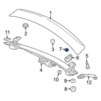 Audi OE - Front Bumper Cover Nut