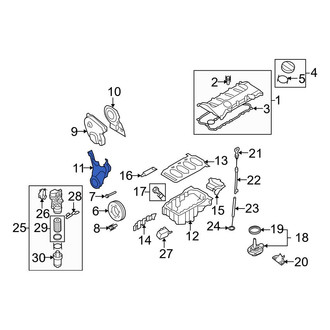 Audi OE - Outer Upper Engine Timing Cover