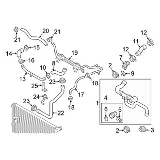 Audi OE - Cooling - Hoses & Lines (Feed)