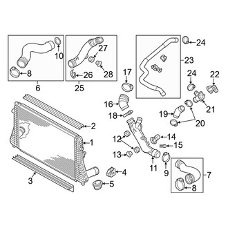 Audi OE - Cooling - Intercooler