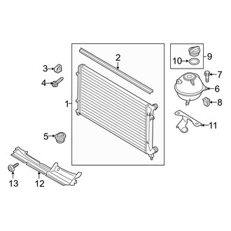 Audi OE - Cooling - Radiator & Components (Main)