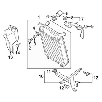Audi OE - Cooling - Radiator & Components (Auxiliary)