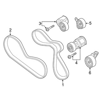 Audi OE - Cooling - Belts & Pulleys