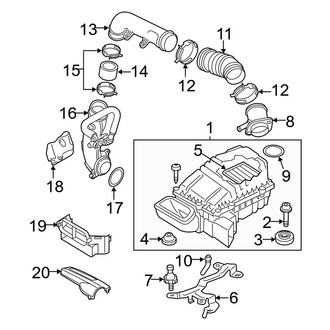 Audi OE - Engine / Transaxle - Air Intake