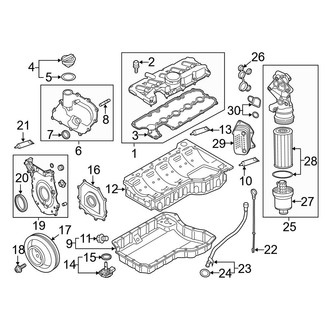 Audi OE - Engine / Transaxle - Engine Parts