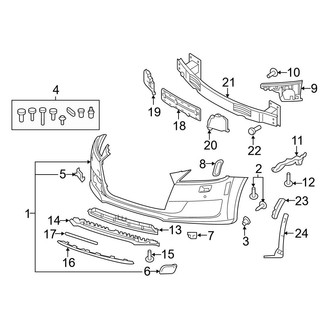 Audi OE - Front Bumper & Grille - Bumper & Components (Covers & Trim)