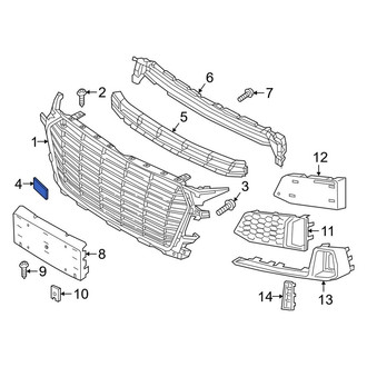 Audi OE - Front Grille Emblem