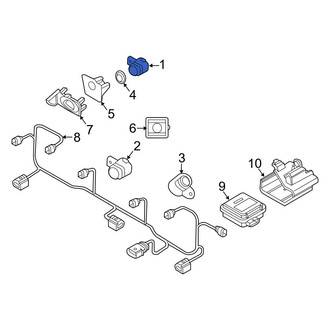 Audi OE - Rear Parking Aid Sensor