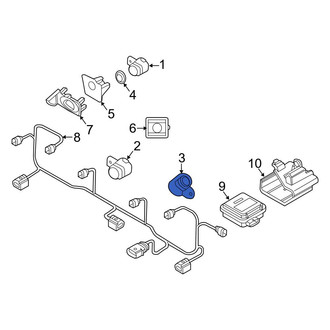 Audi OE - Front Outer Parking Aid Sensor
