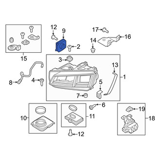 Audi OE - Front Daytime Running Light Module