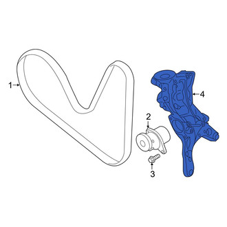 Audi OE - Alternator Bracket
