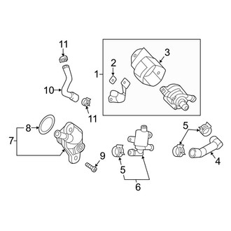 Audi OE - Cooling - Water Pump (Auxiliary)