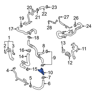 Audi OE - HVAC Heater Control Valve