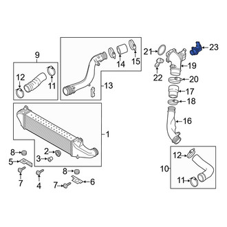 Audi OE - Turbocharger Boost Pressure Safety Switch