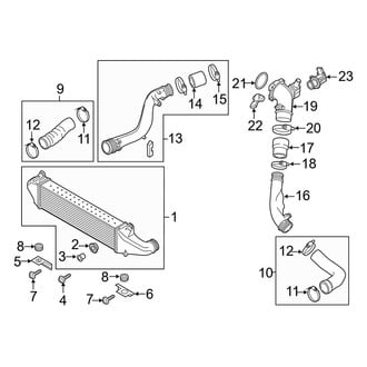 Audi OE - Cooling - Intercooler (2.5L)
